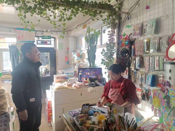 下亮子乡政府积极开展冬季安全排查行动