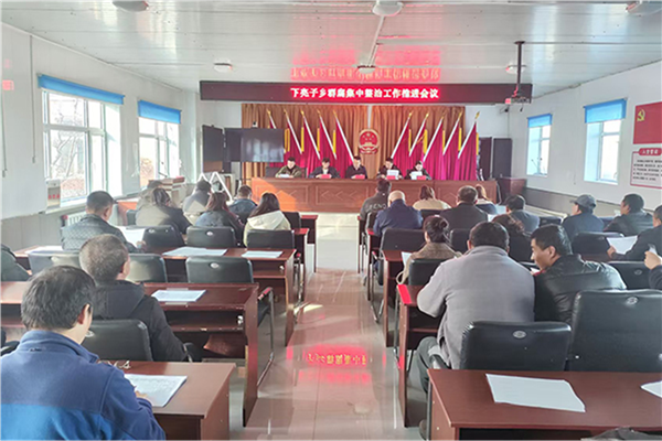 下亮子乡召开群腐集中整治工作推进会议